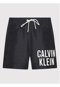 Calvin Klein Swimwear Szorty kąpielowe Medium KM0KM00739 Czarny Regular Fit. Kolor: czarny. Materiał: syntetyk #4