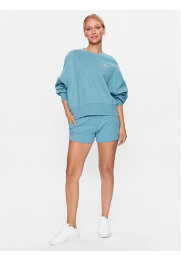 Kappa Szorty sportowe 313037 Niebieski Regular Fit. Kolor: niebieski. Materiał: bawełna