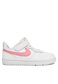 Nike Sneakersy Court Borough Low 2 (Psv) BQ5451 124 Biały. Kolor: biały. Materiał: skóra. Model: Nike Court #1