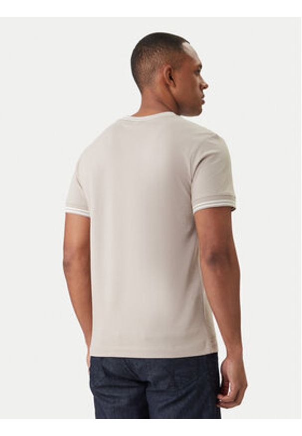 JOOP! T-Shirt Jose 30101942 Beżowy Regular Fit. Kolor: beżowy. Materiał: bawełna