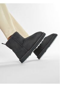 EMU Australia Śniegowce Sharky Mini W12434 Szary. Kolor: szary. Materiał: skóra #7