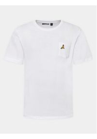 Brave Soul Komplet 3 t-shirtów MTS-149TRON Biały Regular Fit. Kolor: biały. Materiał: bawełna #5