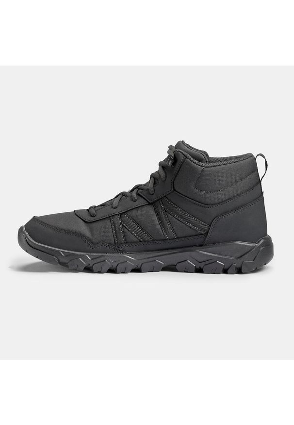 quechua - Buty turystyczne męskie Quechua NH100 Mid. Zapięcie: sznurówki. Kolor: wielokolorowy, beżowy, szary. Materiał: materiał. Szerokość cholewki: normalna. Sport: outdoor