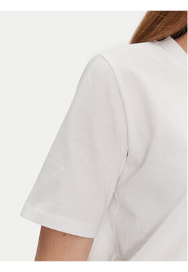 TwinSet - TWINSET T-Shirt 251TP2640 Biały Regular Fit. Kolor: biały. Materiał: bawełna