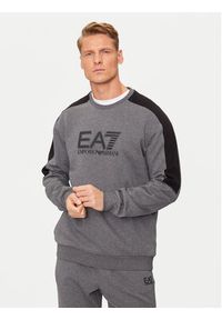 EA7 Emporio Armani Dres 6DPV64 PJVTZ 3925 Szary Regular Fit. Kolor: szary. Materiał: bawełna #6