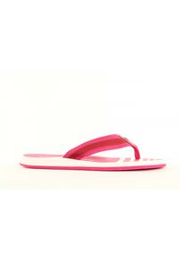 Japonki Tom Tailor 5491701 Pink, Róż, Guma - 36. Kolor: różowy. Materiał: tkanina. Wzór: paski. Styl: sportowy, wakacyjny #1