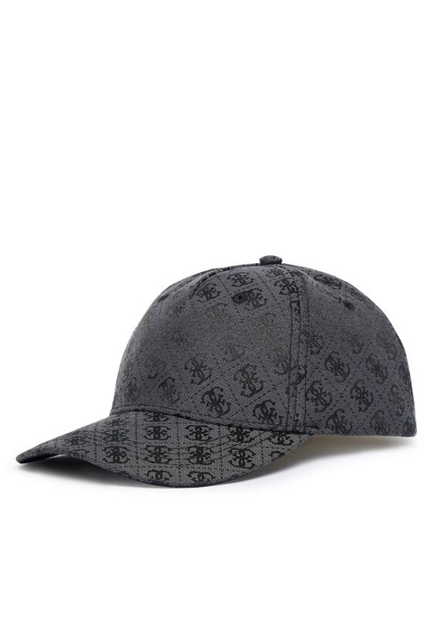 Guess Czapka z daszkiem AM9614 POL01 Szary ciemny. Kolor: szary. Materiał: poliester