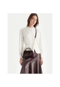 Karl Lagerfeld - Torebka KARL LAGERFELD. Kolor: brązowy #1