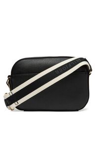 TOMMY HILFIGER - Tommy Hilfiger Torebka AW0AW17450 Czarny. Kolor: czarny. Materiał: skórzane