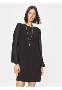 Rinascimento Sukienka koktajlowa CFC0115580003 Czarny Regular Fit. Kolor: czarny. Materiał: syntetyk. Styl: wizytowy #1