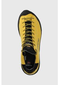 Zamberlan buty Free Blast GTX męskie kolor żółty. Zapięcie: sznurówki. Kolor: żółty. Materiał: materiał, tworzywo sztuczne, guma, zamsz, mikrofibra. Szerokość cholewki: normalna. Technologia: Gore-Tex #3