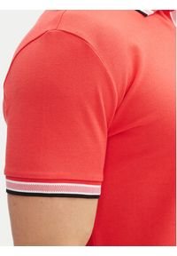 BOSS Polo Paddy 50469055 Czerwony Regular Fit. Typ kołnierza: polo. Kolor: czerwony. Materiał: bawełna