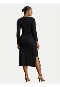 Lauren Ralph Lauren - LAUREN RALPH LAUREN Sukienka codzienna 200973598004 Czarny Regular Fit. Okazja: na co dzień. Kolor: czarny. Materiał: syntetyk. Typ sukienki: proste. Styl: casual #7