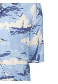 GANT - Gant Koszula 3250048 Niebieski Relaxed Fit. Kolor: niebieski. Materiał: bawełna #3
