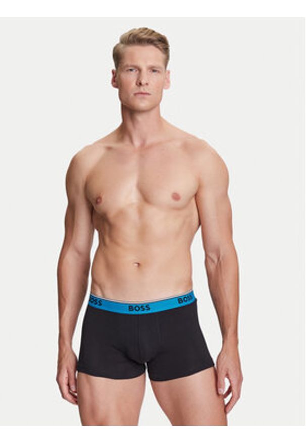 BOSS Komplet bokserek 50531684 Czarny. Kolor: czarny. Materiał: bawełna