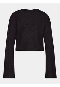 Brave Soul Sweter LK-230RAFFIO Czarny Regular Fit. Kolor: czarny. Materiał: wiskoza #3