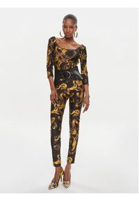 Versace Jeans Couture Body 76HAM221 Czarny Slim Fit. Kolor: czarny. Materiał: syntetyk #5