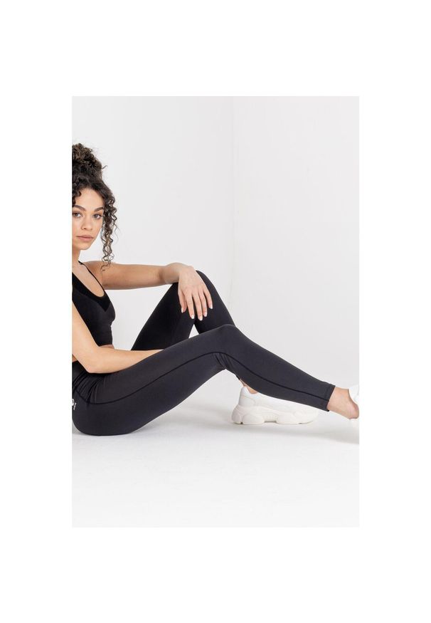 DARE 2B - Legitimate damskie sportowe legginsy. Kolor: czarny. Materiał: tkanina