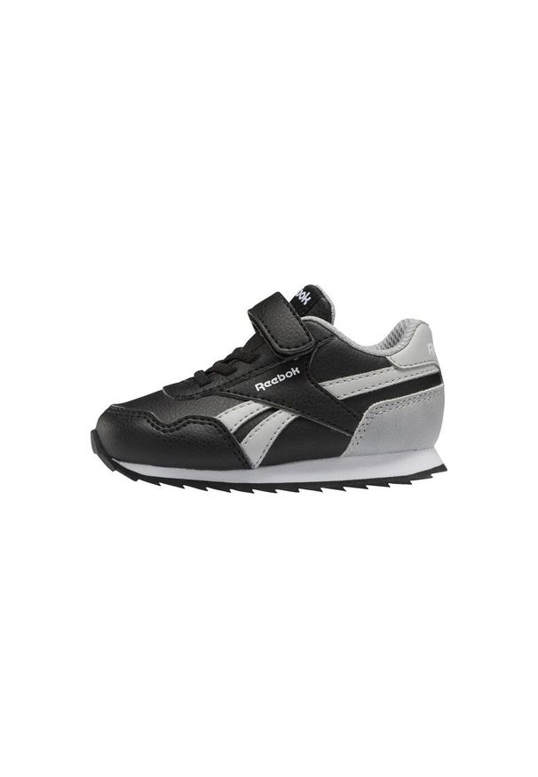 Reebok - Buty na co dzień dziecięce REEBOK ROYAL JOGGER na rzepy. Okazja: na co dzień. Zapięcie: rzepy. Kolor: czarny, szary, wielokolorowy. Model: Reebok Royal. Sport: turystyka piesza