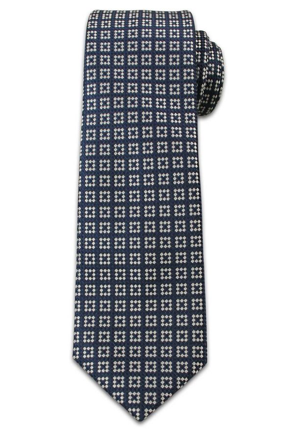 Niebieski krawat Chattier elegancki