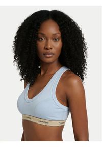 Calvin Klein Underwear Biustonosz braletka LV00QF8594 Niebieski. Kolor: niebieski. Materiał: bawełna #1