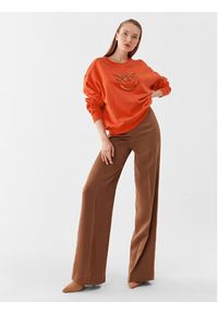 Pinko Bluza Nelly 100534 A15C Pomarańczowy Relaxed Fit. Kolor: pomarańczowy. Materiał: bawełna #5