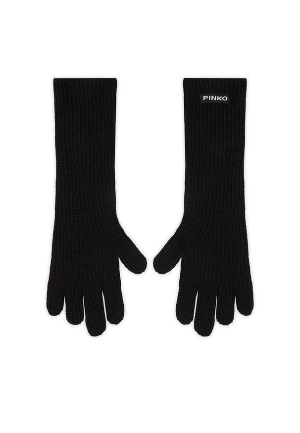 Pinko - Rękawiczki Damskie PINKO. Kolor: czarny