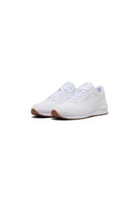 Buty sportowe Puma St Runner V4 L. Kolor: biały. Materiał: skóra. Sport: turystyka piesza, bieganie #1