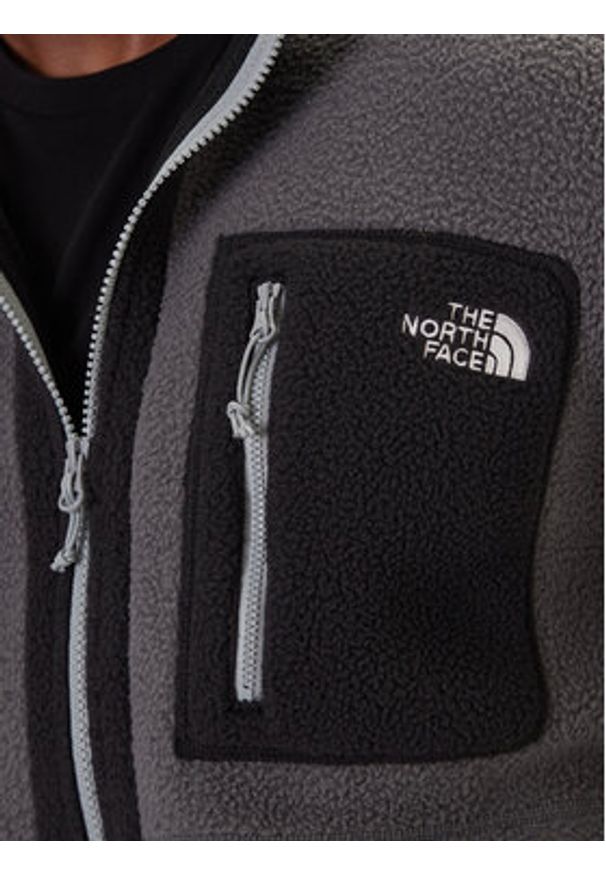 The North Face Polar Yumiori NF0A883R Szary Regular Fit. Kolor: szary. Materiał: syntetyk