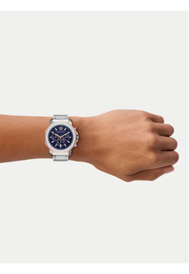 Michael Kors Zegarek Prescott MK9250 Srebrny. Kolor: srebrny