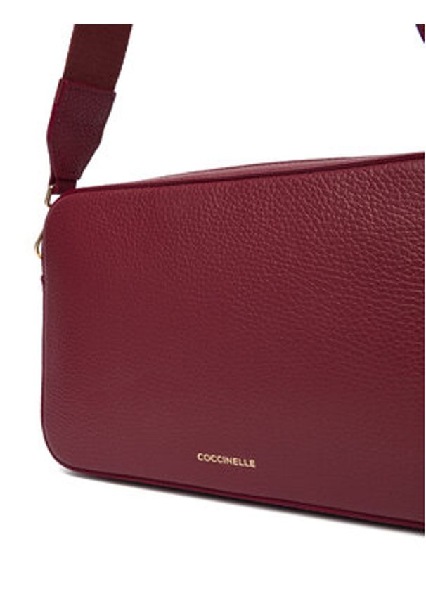 Coccinelle Torebka MN5 Tebe E5 MN5 52 01 01 Bordowy. Kolor: czerwony. Materiał: skórzane