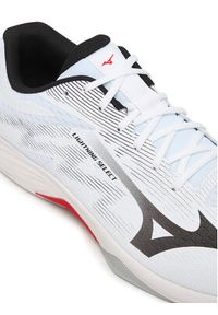 Mizuno Buty halowe Lightning Select V1GA2670 59 Biały. Kolor: biały. Materiał: skóra #4