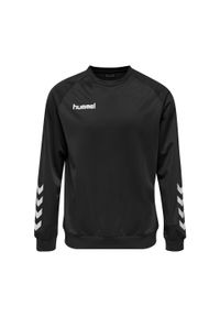 Bluza do piłki ręcznej dla dzieci Hummel Promo Kids Poly Sweatshirt. Kolor: czarny. Sport: piłka ręczna
