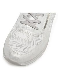 Remonte Sneakersy D2401-91 Srebrny. Kolor: srebrny. Materiał: materiał #5