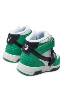 OFF-WHITE - Off-White Sneakersy OMIA259S23LEA0015510 Zielony. Kolor: zielony. Materiał: skóra #6