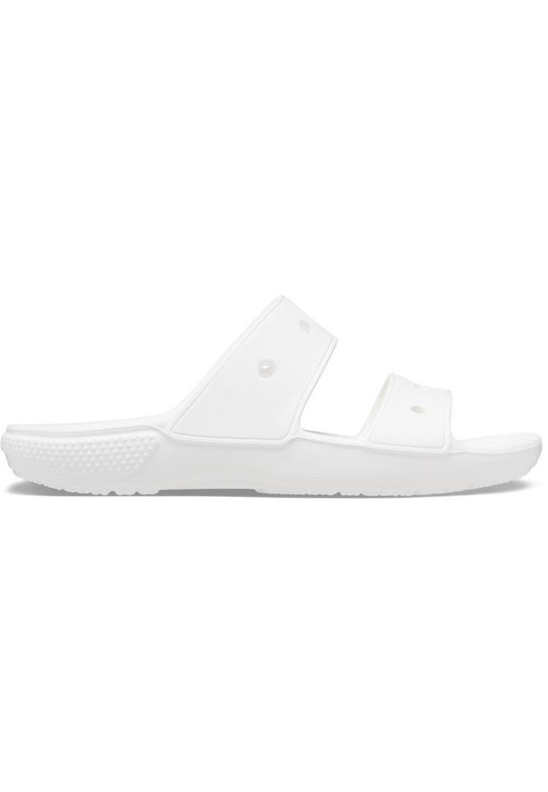 Klapki damskie Crocs Classic Biały. Kolor: biały. Materiał: syntetyk, materiał. Styl: sportowy