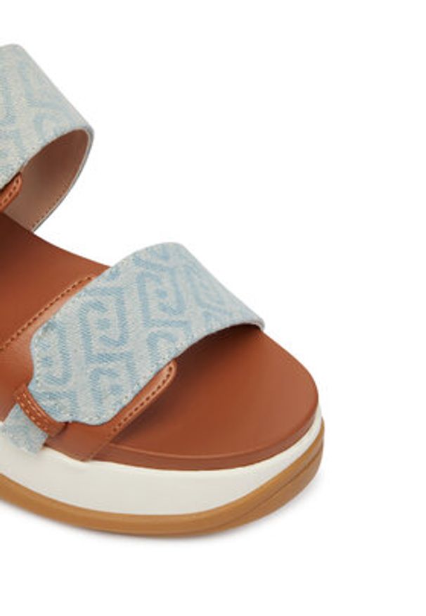 Liu Jo Sandały Fiona 02 BA6087 EX350 Błękitny. Kolor: niebieski. Materiał: skóra