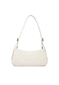Calvin Klein Torebka Quilted Sm Shoulder Bag LV04F3327G Biały. Kolor: biały. Materiał: skórzane #5