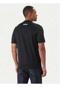 Hugo - HUGO T-Shirt Dimersom 50542968 Czarny Slim Fit. Kolor: czarny. Materiał: bawełna #3