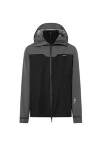 Kurtka wodoodporna Viking Ravelo. Kolor: czarny. Sport: turystyka piesza #1
