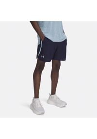 Spodenki treningowe męskie Under Armour Launch 7 Inch Shorts. Kolor: niebieski. Sport: bieganie