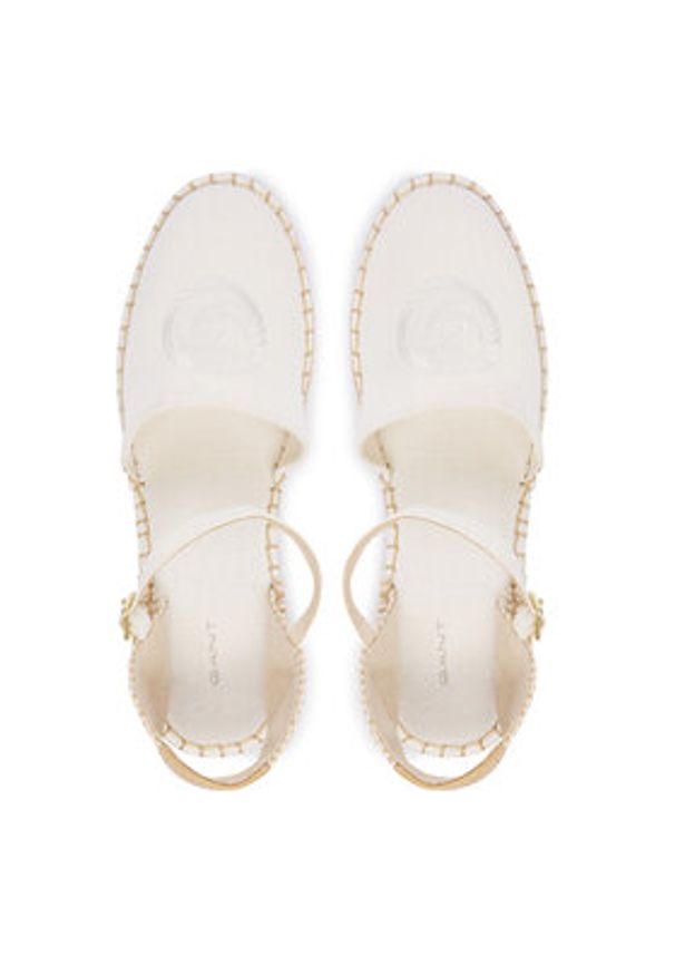 GANT - Gant Espadryle 30569947 Écru. Materiał: materiał