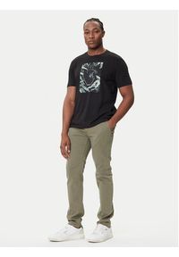 BOSS T-Shirt Te_Animali 50546362 Czarny Regular Fit. Kolor: czarny. Materiał: bawełna #5