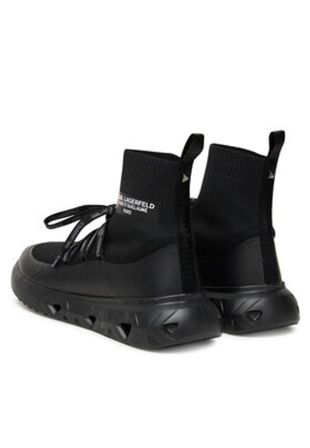 Karl Lagerfeld - KARL LAGERFELD Sneakersy K/Kite Run KL54645 Czarny. Kolor: czarny. Materiał: syntetyk. Sport: bieganie