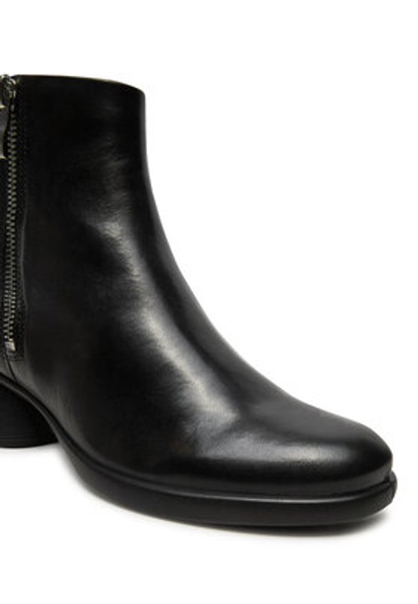 ecco - ECCO Botki Sculpted Lx 35 22247301001 Czarny. Kolor: czarny. Materiał: skóra