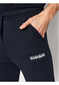 Napapijri Spodnie dresowe M-Box 1 NP0A4GBL Granatowy Regular Fit. Kolor: niebieski. Materiał: bawełna #5