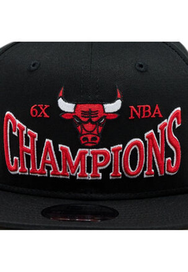 New Era Czapka z daszkiem Champions Patch 950 Bulls 60364218 Czarny. Kolor: czarny. Materiał: materiał, bawełna