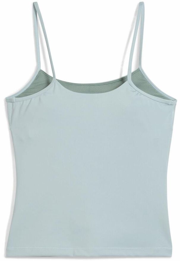 Puma - Damska koszulka bez rękawów 2 w 1 MOVE PUMA Modern Mint Green. Kolor: zielony. Długość rękawa: bez rękawów