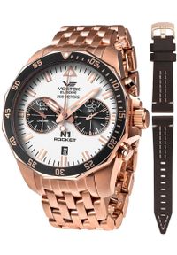 Zegarek Vostok Europe Zegarek męski Vostok Europe 6S21-225B619B różowe złoto. Kolor: złoty, wielokolorowy, różowy #1