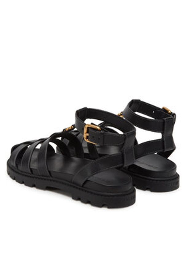 Coach Sandały CAR69 Czarny. Kolor: czarny. Materiał: skóra